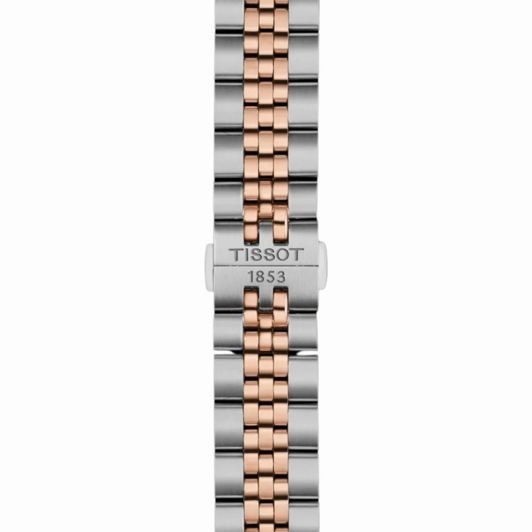    BALLADE 40mm TWO-TONE ROSE GOLD STEEL WATCH T1564102204100