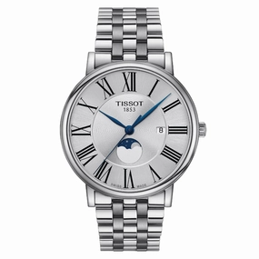    CARSON PREMIUM MOONPHASE STAINLESS STEEL MEN'S WATCH T1224231103300 timex watches for men,timex watches for women