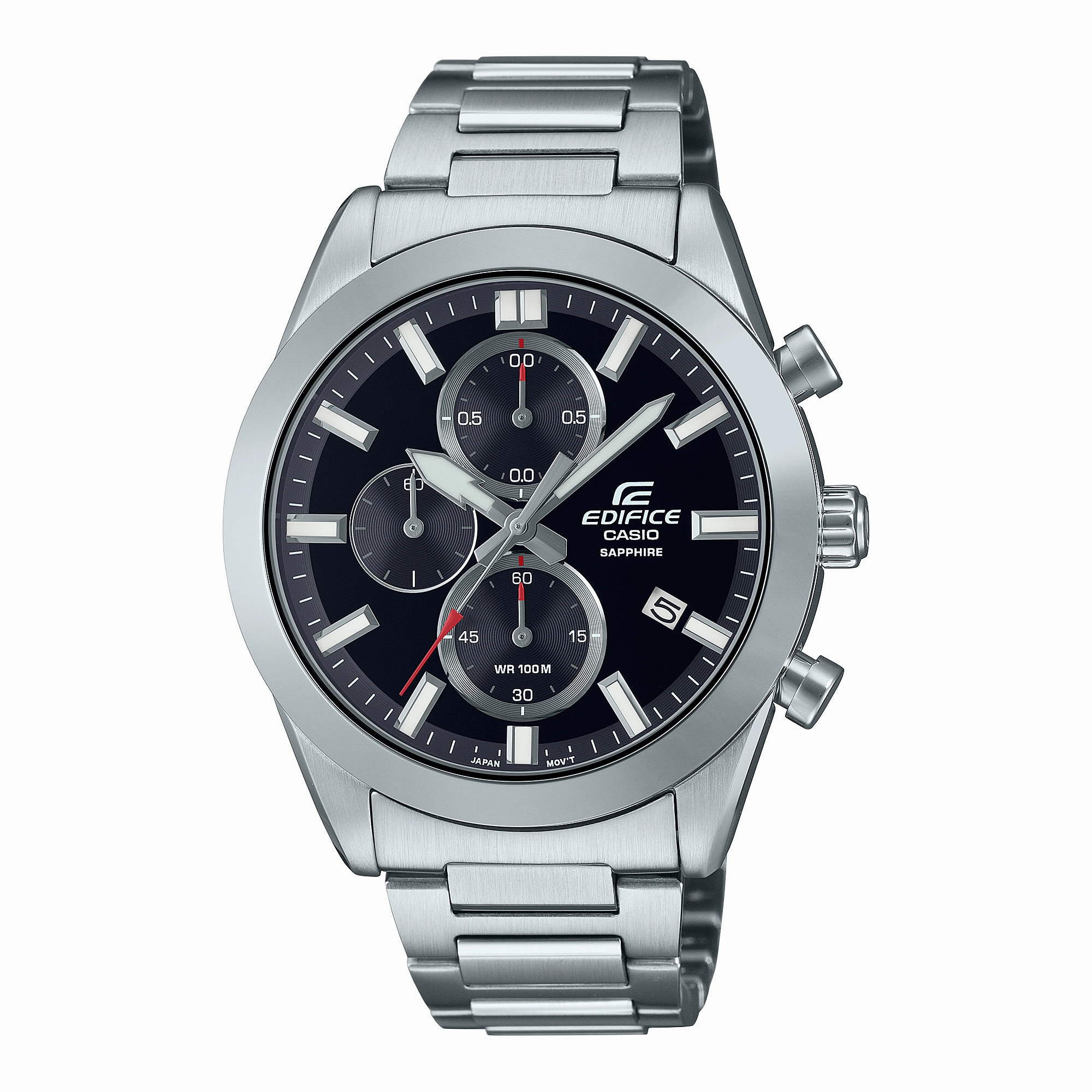    Edifice Standard Chronograph Stainless Steel Watch EFB710D-1A 