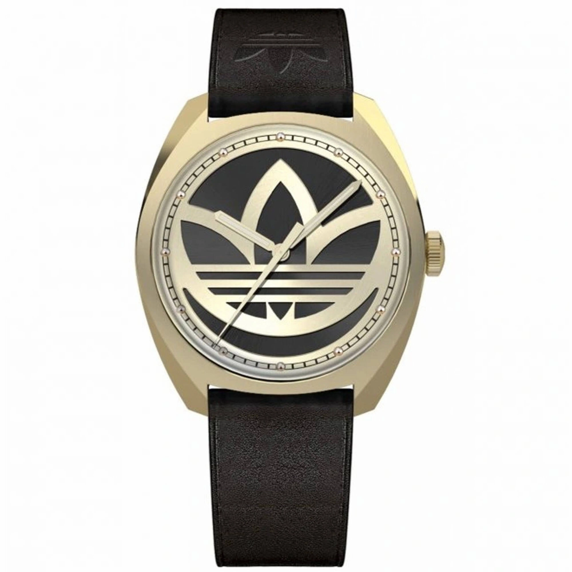    Men's Watch - Originals Black and Gold Tone Dial Leather Strap | AOFH22512 men's watches best men's watches under $500 affordable men's watches men watches classic