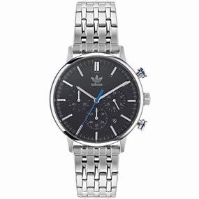    Men's Watch - Originals Quartz Black Dial Silver Steel Bracelet | AOSY22018 