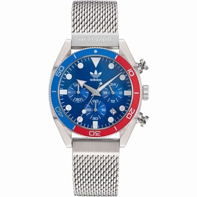    Men's Watch - Originals Quartz Blue Dial Silver Steel Bracelet | AOFH22500 men's watches best men's watches under $500 affordable men's watches men watches classic