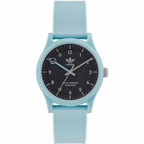    Men's Watch - Originals Quartz Resin Case Black Dial Blue Strap | AOST22561 