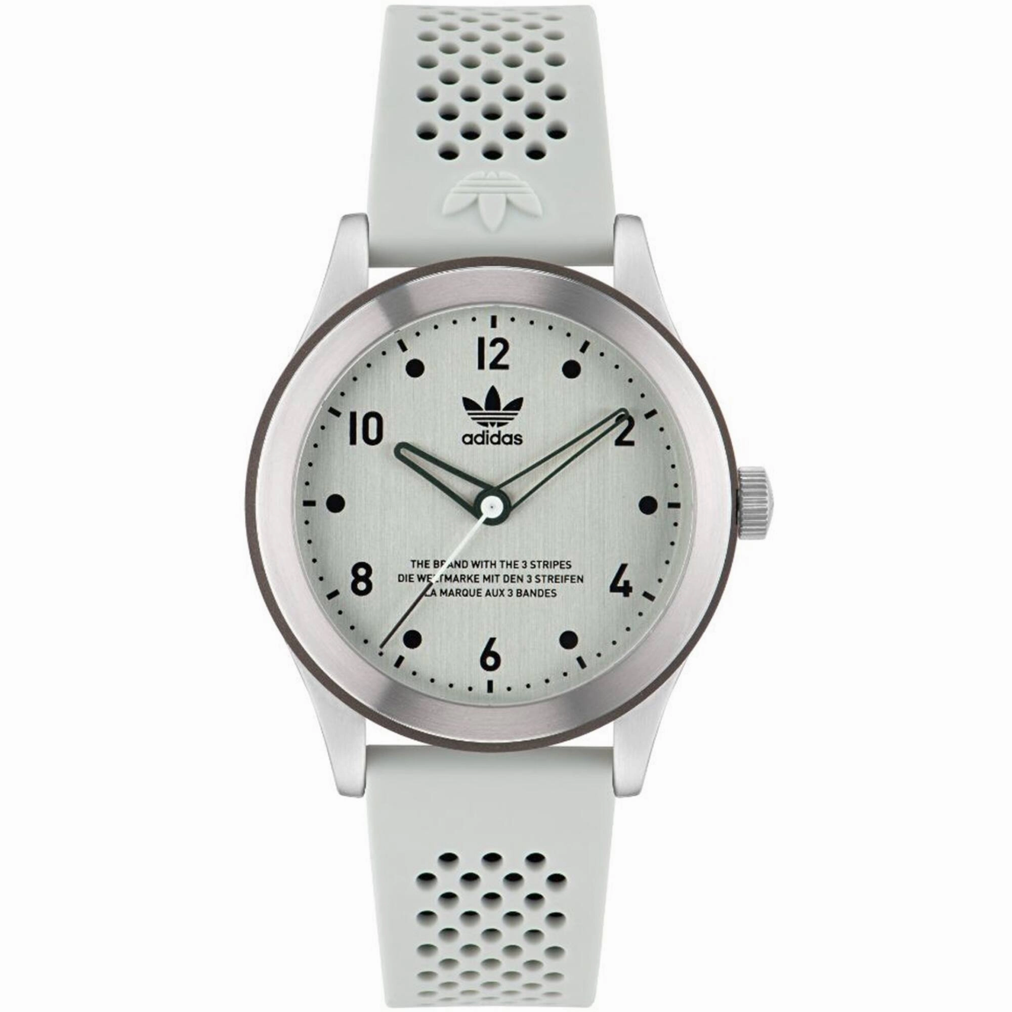    Men's Watch - Originals Quartz Silver Dial White Rubber Strap | AOSY23033 men's watches best men's watches under $500 affordable men's watches men watches classic