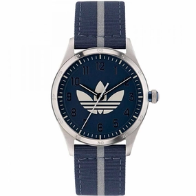    Men's Watch - Originals Quartz SS Case Blue Dial Fabric Strap | AOSY23041 