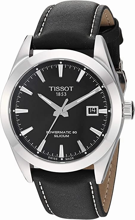    mens Gentleman Stainless Steel Dress Watch Black T1274071605100    affordable watches    limited edition watches luxury watches