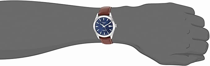    mens Gentleman Stainless Steel Dress Watch Brown T1274071604100