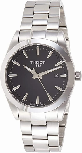    mens Gentleman Stainless Steel Dress Watch Grey T1274101105100    affordable watches    limited edition watches luxury watches