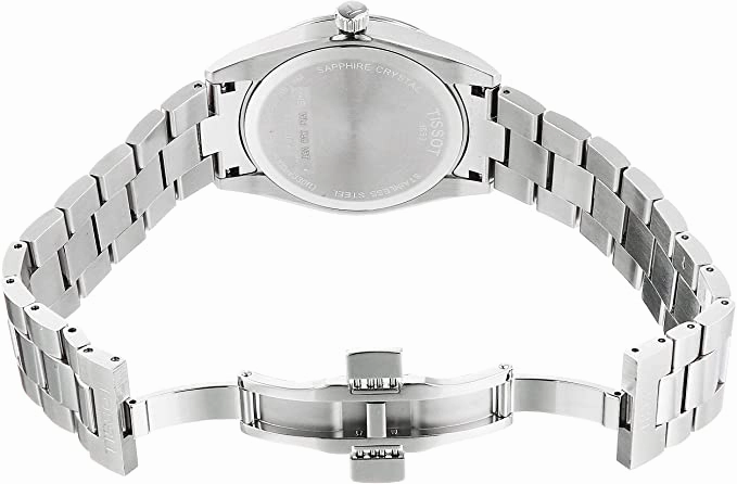    mens Gentleman Stainless Steel Dress Watch Grey T1274101105100