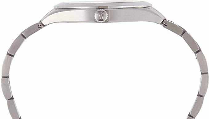    mens Gentleman Stainless Steel Dress Watch Grey T1274101105100