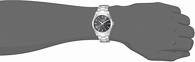    mens Gentleman Stainless Steel Dress Watch Grey T1274101105100