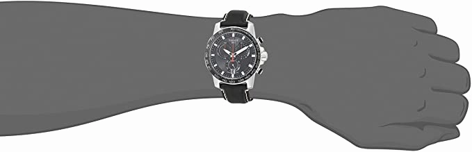    mens Supersport Stainless Steel Casual Watch Black T1256171605100