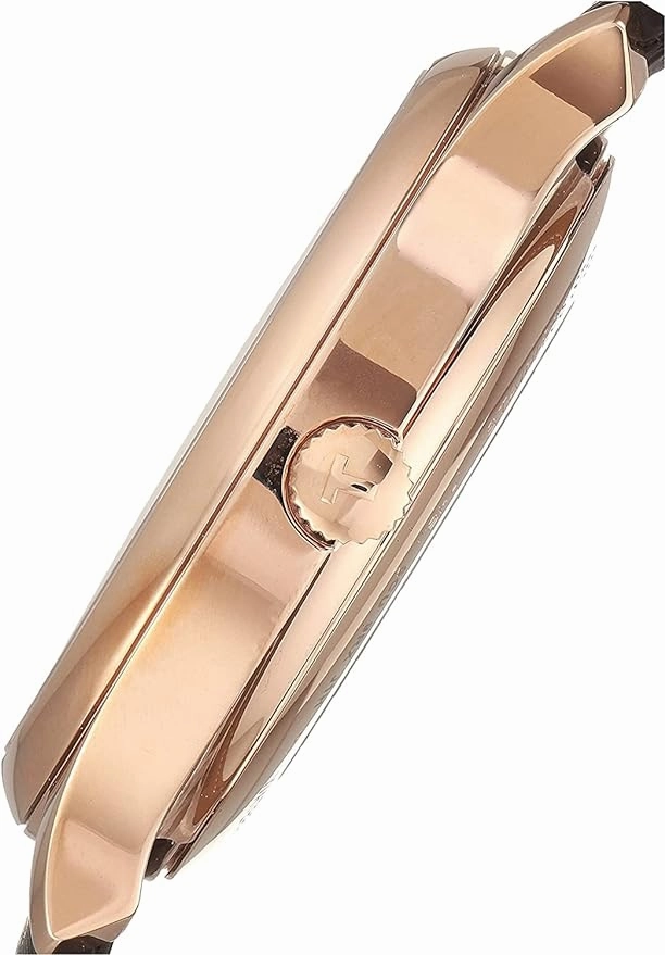    Mens Tradition Automatic Small Second 316L Stainless Steel case with Rose Gold PVD Coating Automatic Watch, Brown, Leather