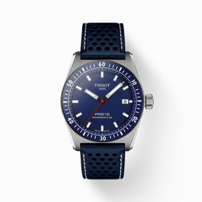    PR516 POWERMATIC 80 T1494071604100 38mm BLUE DIAL LEATHER STRAP WATCH timex watches for men,timex watches for women
