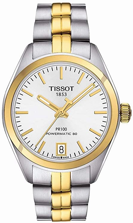    PR 100 Powermatic Silver Dial Ladies Watch T101.207.22.031.00    affordable watches    limited edition watches luxury watches