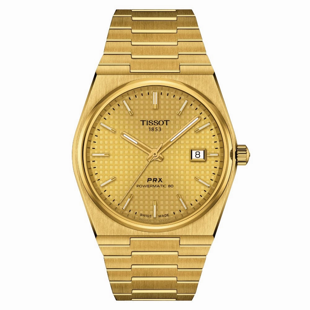    PRX Powermatic Gold Stainless Steel Strap Men Watch T1374073302100 timex watches for men,timex watches for women