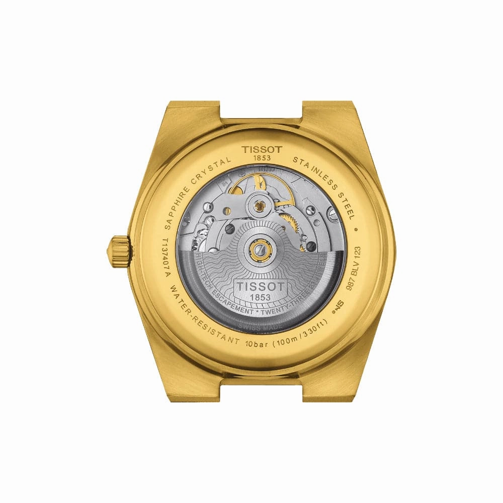    PRX Powermatic Gold Stainless Steel Strap Men Watch T1374073302100