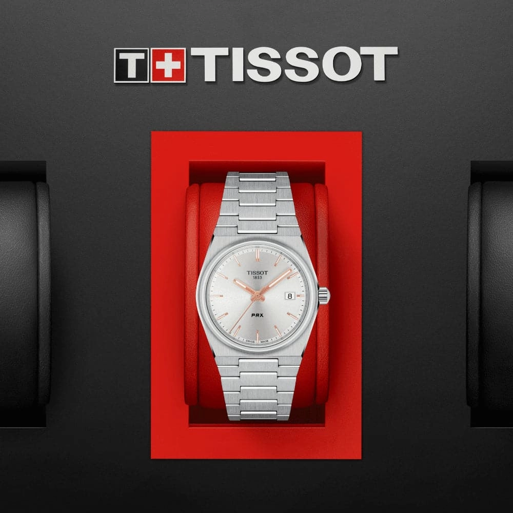    PRX T1372101103100 STAINLESS STEEL UNISEX WATCH