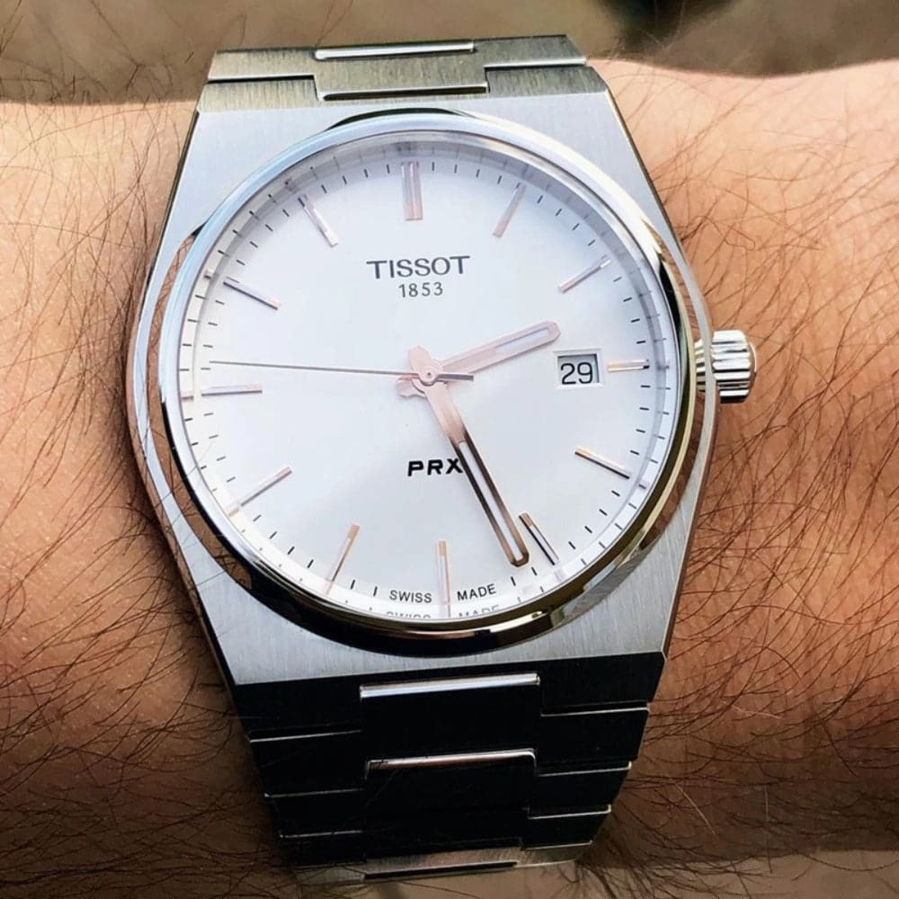    PRX T1374101103100 PRX STAINLESS STEEL MEN'S WATCH