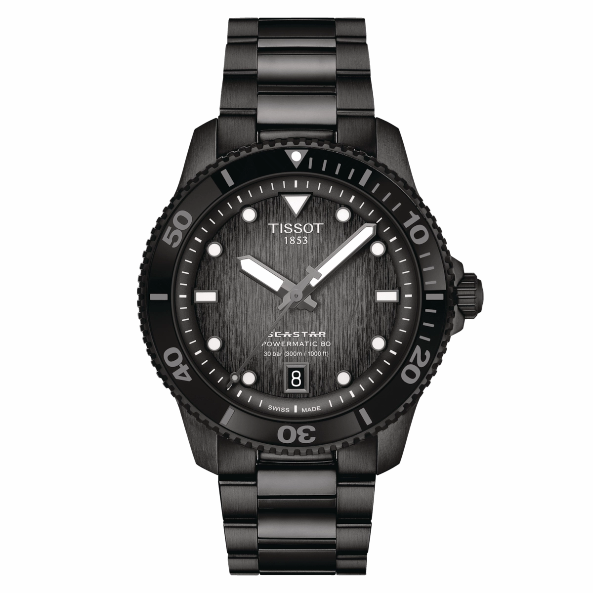    Seastar 1000 Powermatic 80 40MM Black    affordable watches    limited edition watches luxury watches