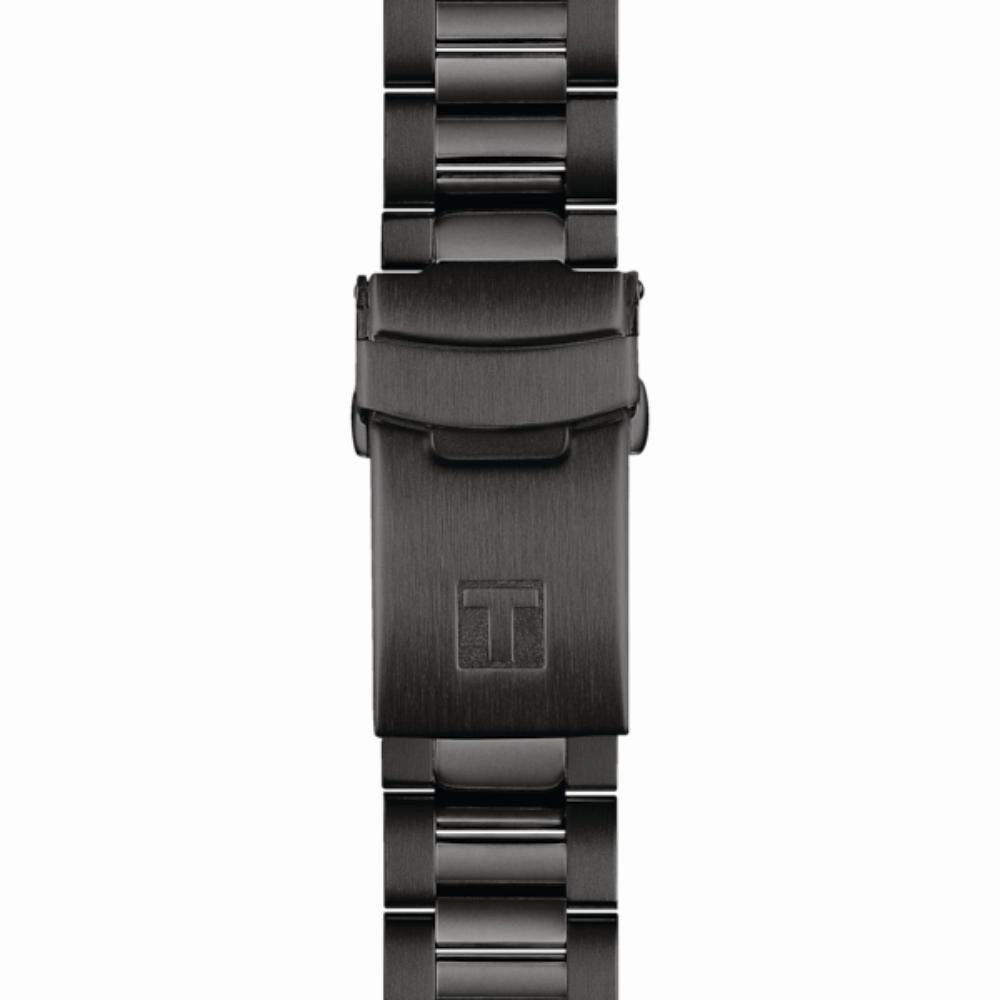    Seastar 1000 Powermatic 80 Black Stainless Steel Unisex Watch T1208073305100