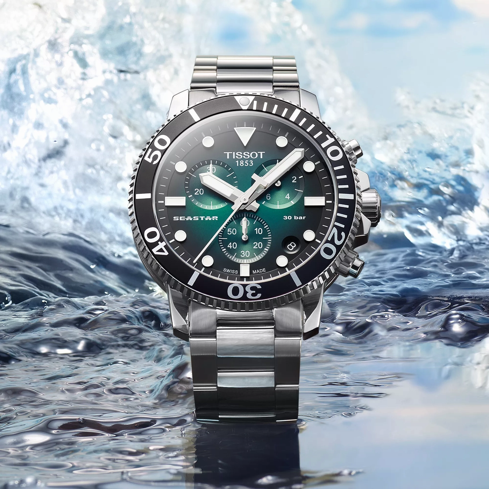    Seastar 1000 Quartz Chronograph T1204171109101