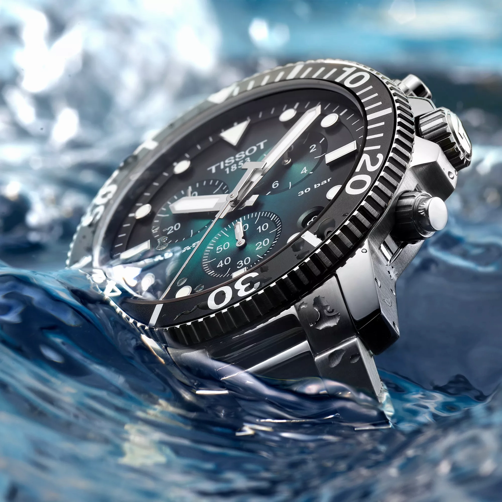    Seastar 1000 Quartz Chronograph T1204171109101