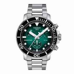    Seastar 1000 Quartz Chronograph T1204171109101 budget    watches    watches classic