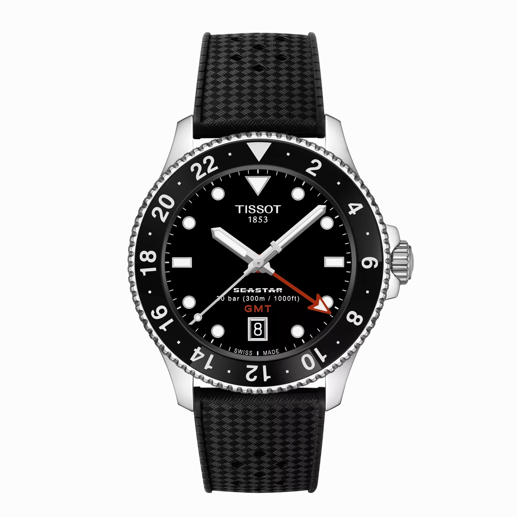    Seastar 1000 Quartz GMT T1208521705100 budget    watches    watches classic