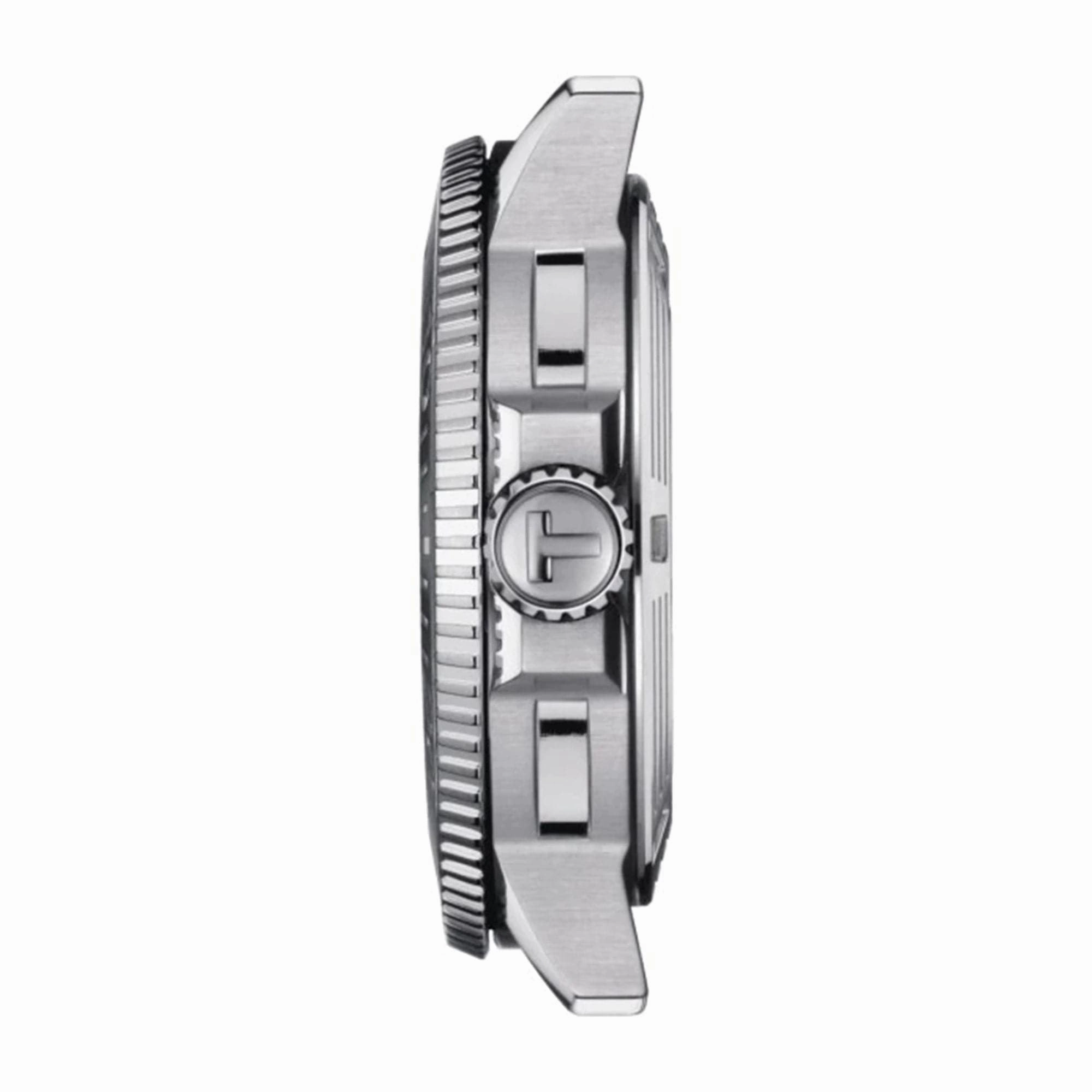    SEASTAR POWERMATIC 80 GREY DIAL STAINLESS STEEL MEN'S WATCH T1204071108101