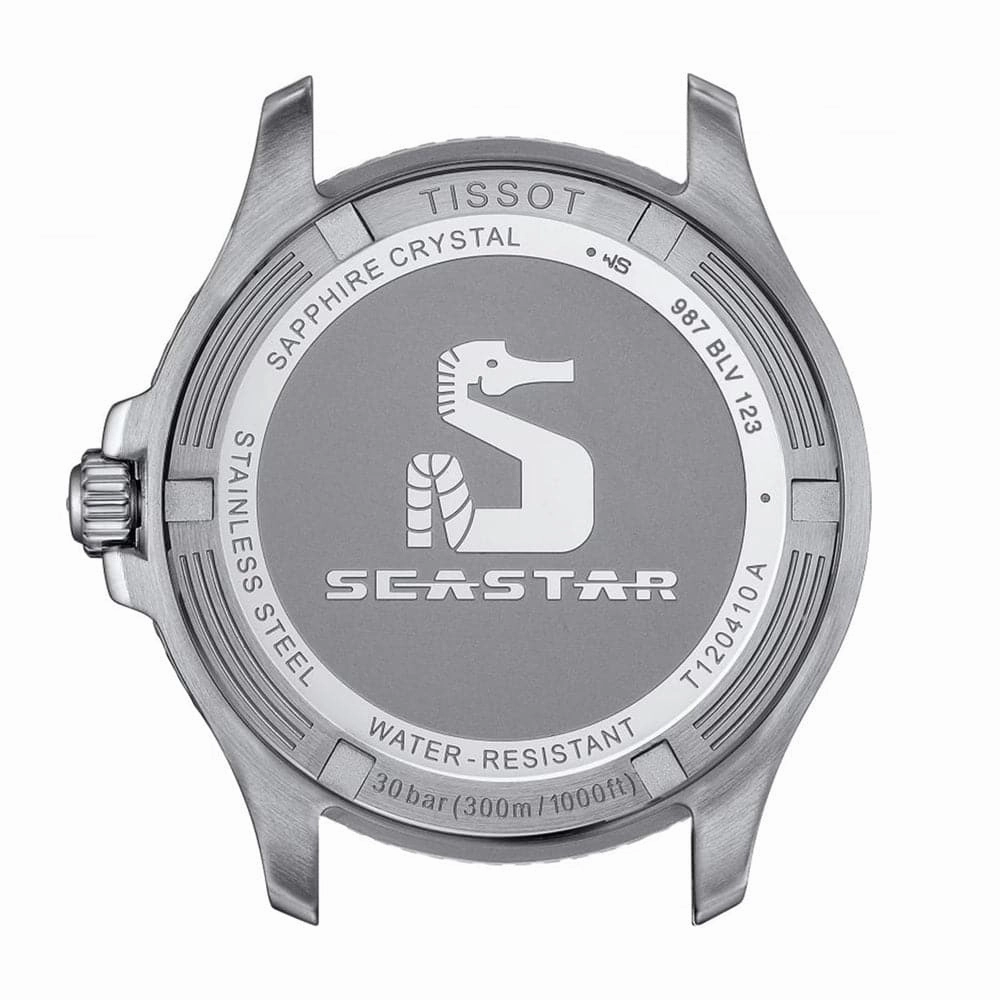    Seastar Silver Tone Stainless Steel Men's Watch T1204101104100