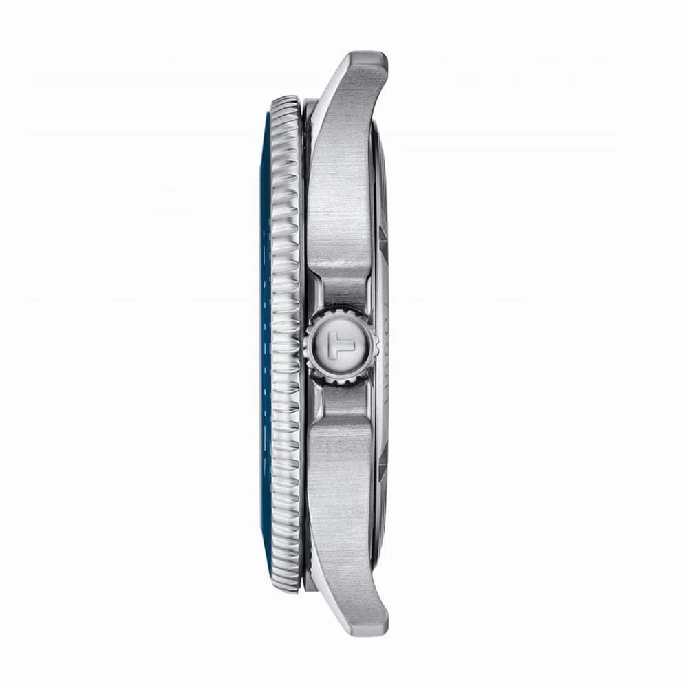    Seastar Silver Tone Stainless Steel Men's Watch T1204101104100