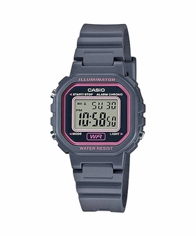    Standard Digital Black Resin Band Watch LA20WH-8A 