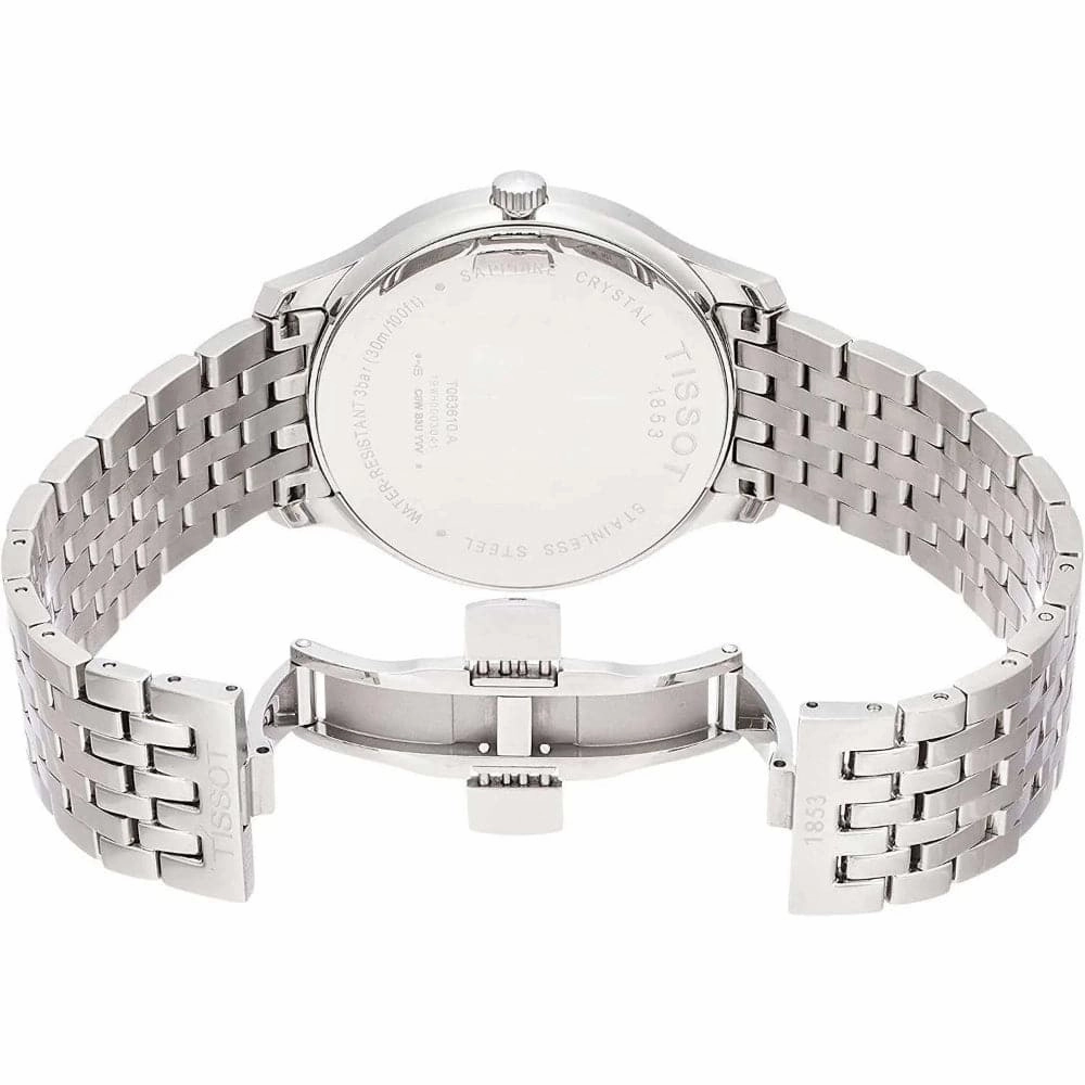    T0064072203601 LOCLE POWERMATIC 80 TWO-TONE DIAMOND MARKERS MEN WATCH