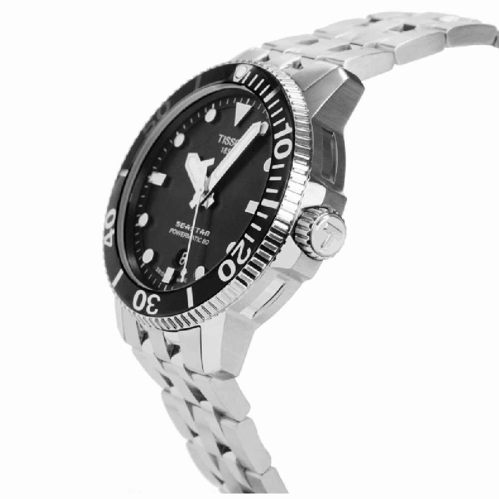   T1204071105100 SEASTAR 1000 POWERMATIC 80 MEN'S WATCH