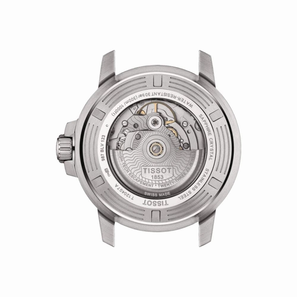    T1204071109101 SEASTAR GREEN DIAL STAINLESS STEEL MEN'S WATCH