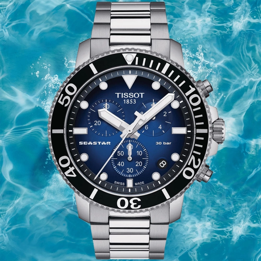    T1204171104101 SEASTAR 1000 MEN'S WATCH