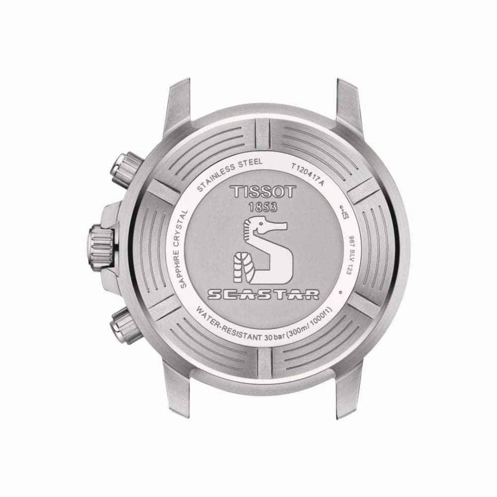    T1204171109101 SEASTAR GREEN DIAL CHRONOGRAPH MEN'S WATCH