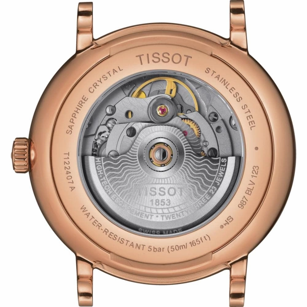    T1224073603300 CARSON PREMIUM POWERMATIC 80 MEN'S WATCH