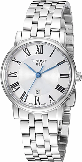    womens Carson Stainless Steel Dress Watch Grey T1222101103300    affordable watches    limited edition watches luxury watches