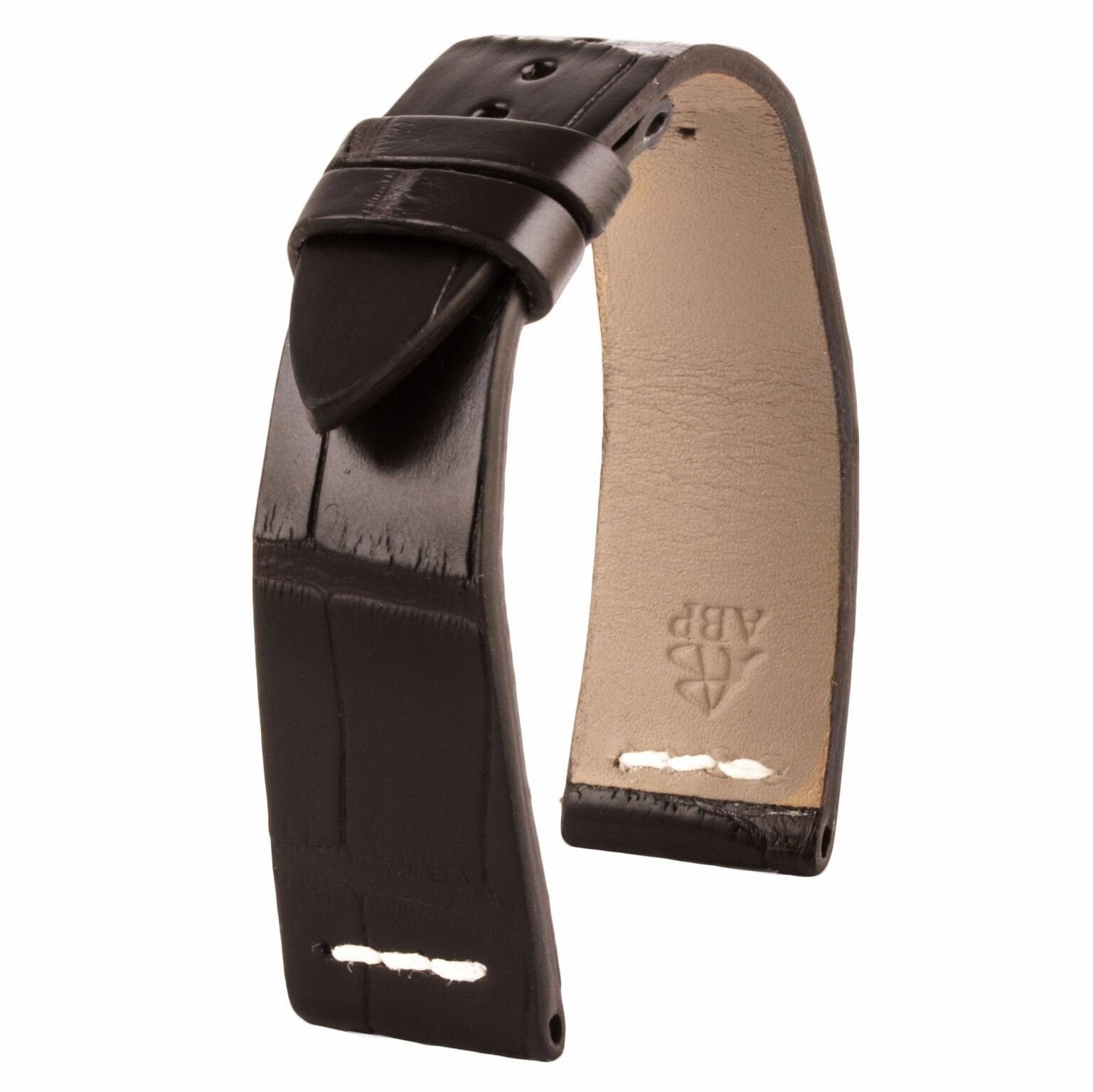 a??Rolex Sea Dweller - Leather watchband - Alligator (black, dark brown)