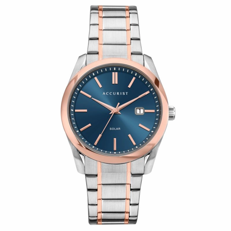 Accurist Solar Stainless Steel Mens Watch 7416,seiko watches,mens watches,couple watches,watches designer,watches discount,best watches for men