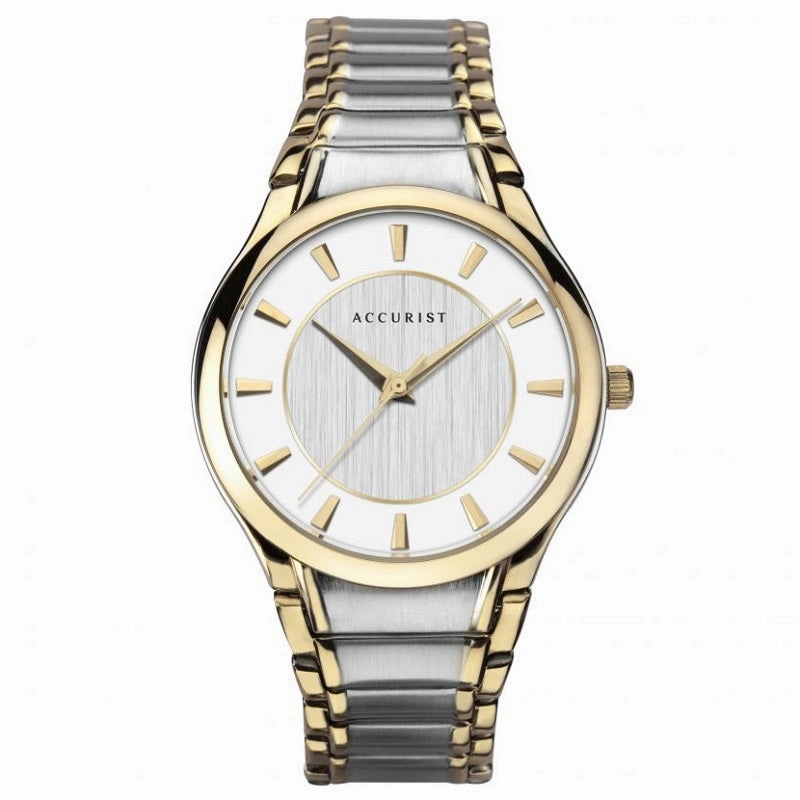 Accurist Two Tone Mens Watch 7301,seiko watches,mens watches,couple watches,watches designer,watches discount,best watches for men