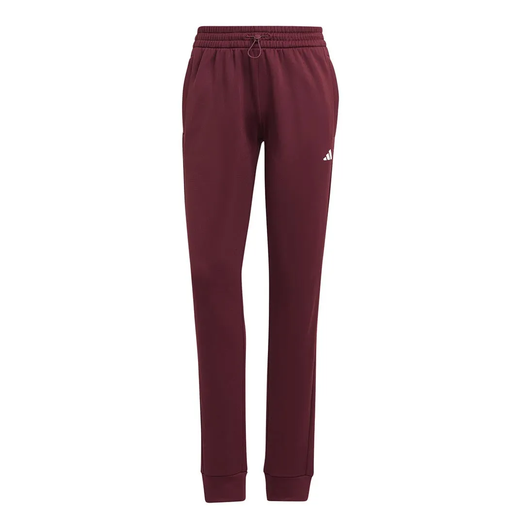adidas - Women's AEROREADY Game & Go Tapered Fleece Pant (HY3226)