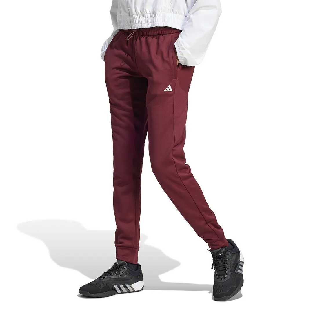 adidas - Women's AEROREADY Game & Go Tapered Fleece Pant (HY3226)