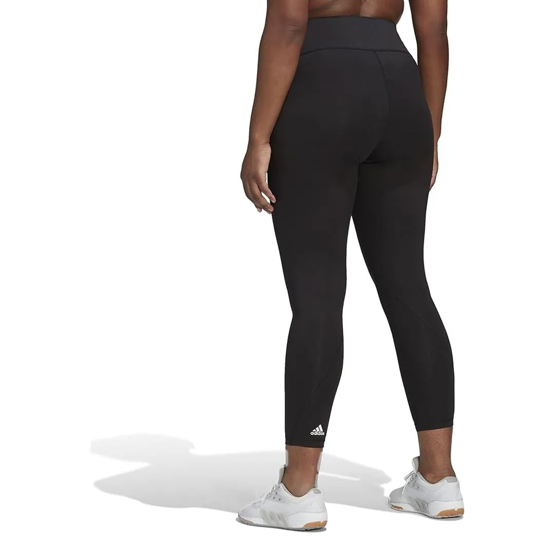 adidas - Women's Optime Training Leggings (Plus Size) (H64226)