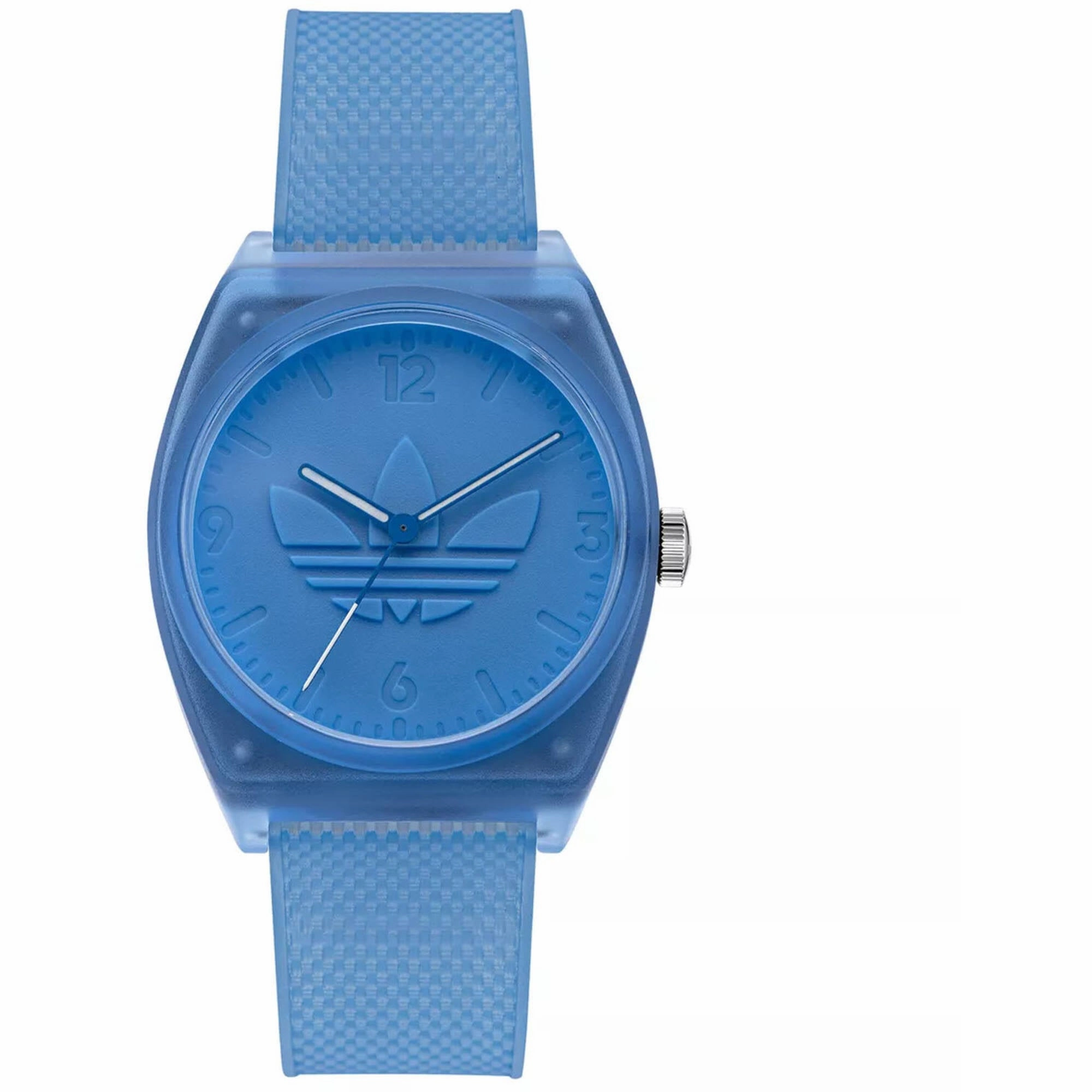 Adidas Men's Watch - Originals Quartz Resin Case Blue Dial Rubber Strap | AOST22031 Luxury Quartz Watch Quartz Watch Sale
