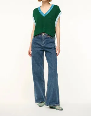 Americana Sweater In Jungle/sky