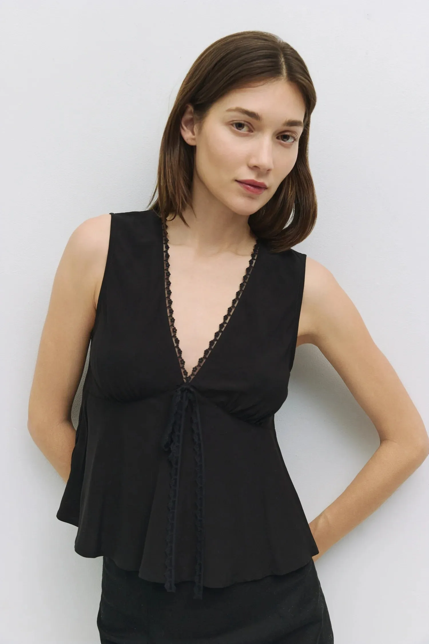 Arielle Lace Detail Top