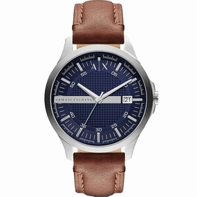 Armani Exchange Hampton AX2133 Affordable Leather Watch Leather Watch Discount